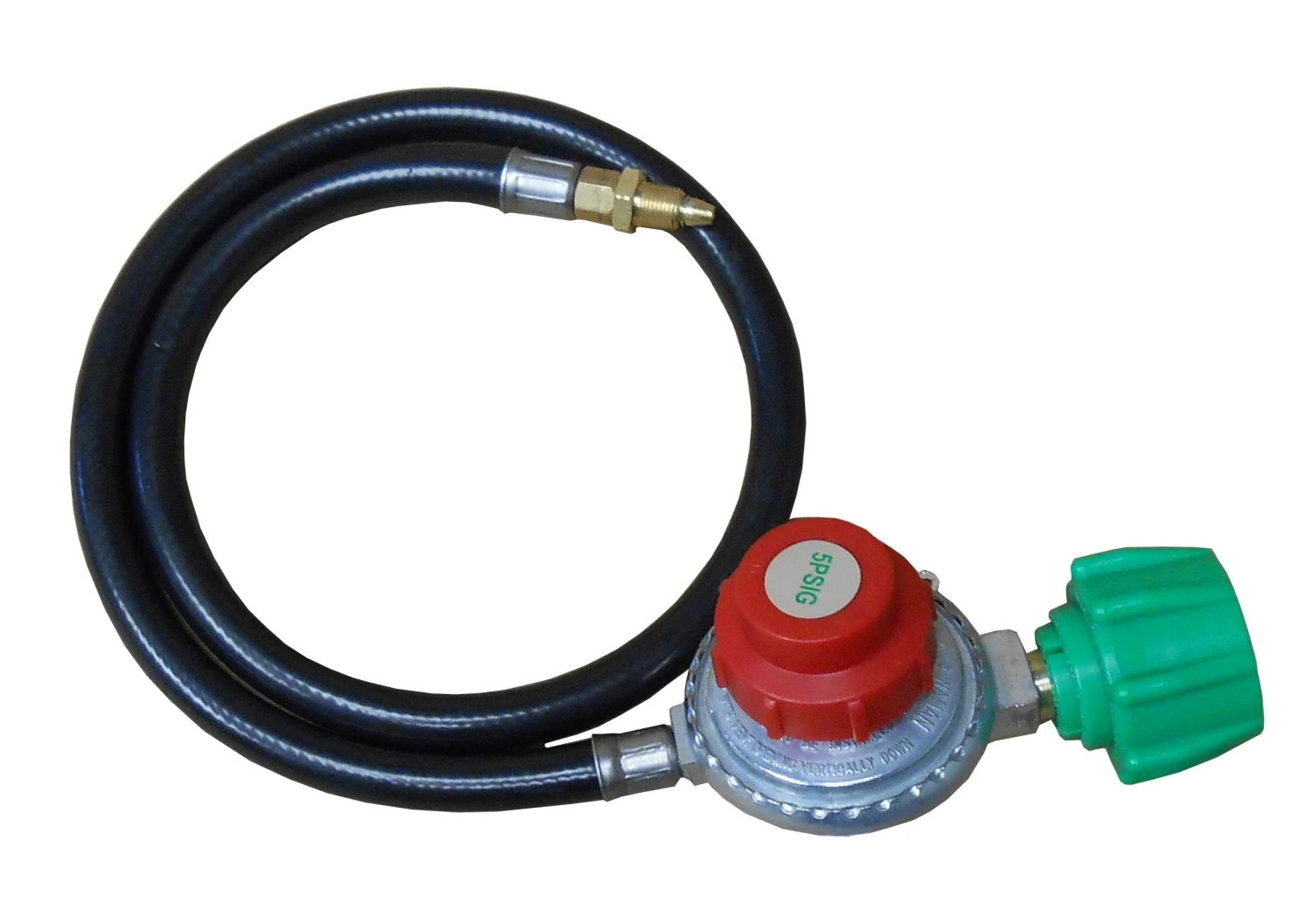 King Kooker Propane Regulator Kits Hose & Regulator 0-5 PSI With Male Pipe Thread And Orifice 1 King Kooker Propane Regulator Kits Hose & Regulator 0-5 PSI With Male Pipe Thread And Orifice