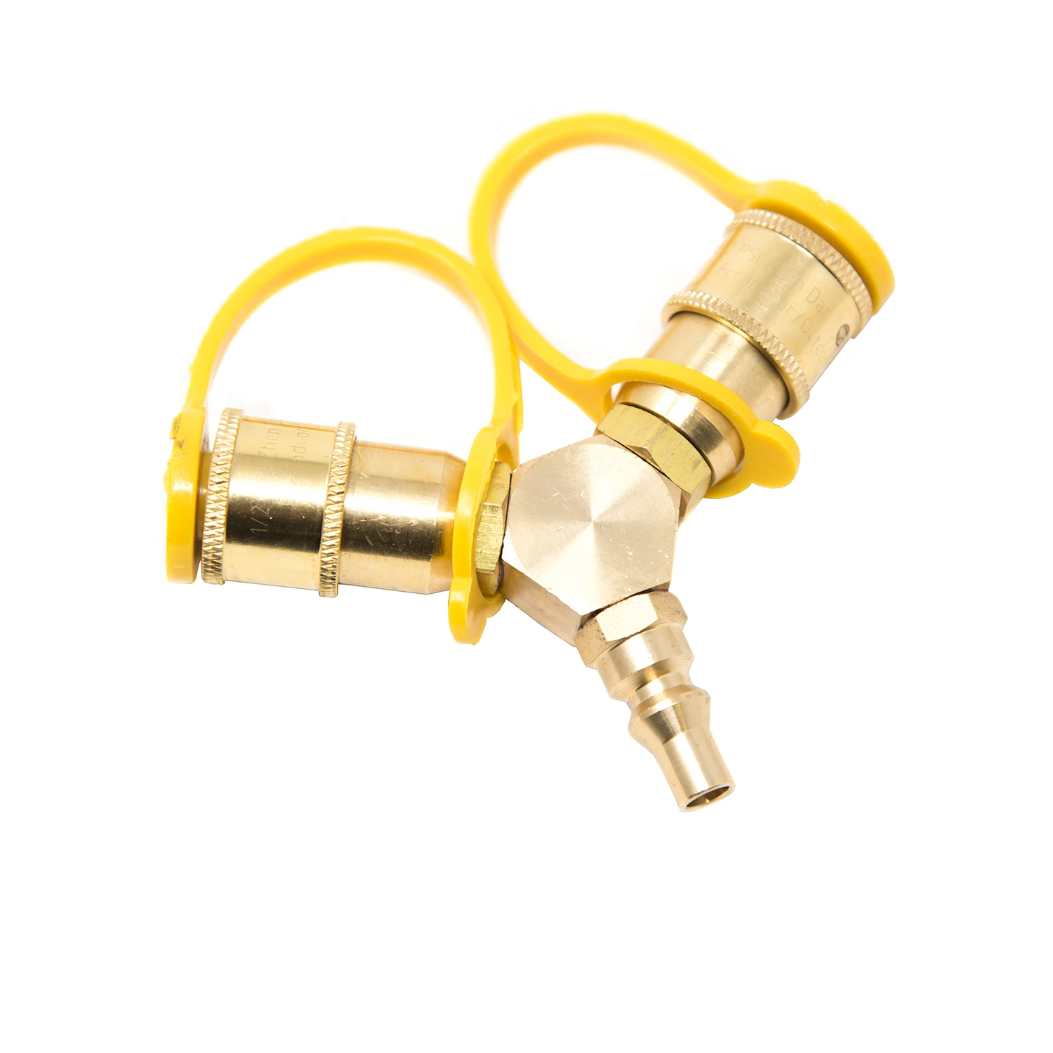 Cajun Outdoor Cooking Propane Parts Propane RV Quick Connect Y Splitter 3 Cajun Outdoor Cooking Propane Parts Propane RV Quick Connect Y Splitter