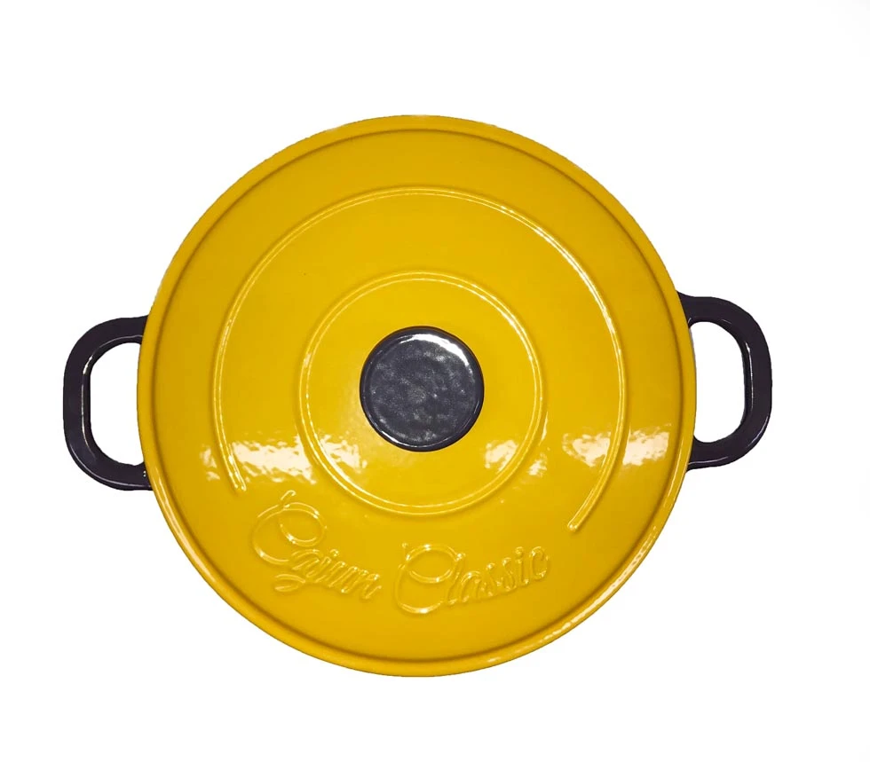 Cast Iron Cookware Cajun Classic 5 Qt Enamel Purple & Gold Dutch Oven 2 Cast Iron Cookware Cajun Classic 5 Qt Enamel Purple & Gold Dutch Oven