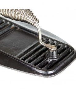 Cajun Classic Cast Iron Griddles LSU Tiger Inspired Bacon Press