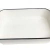 Cajun Classic White Enamel Baking Dish