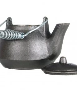 Cast Iron Cookware Cajun Classic Cast Iron Tea Kettle - 1 Quart