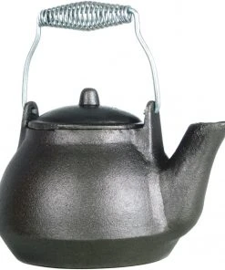 Cast Iron Cookware Cajun Classic Cast Iron Tea Kettle - 1 Quart