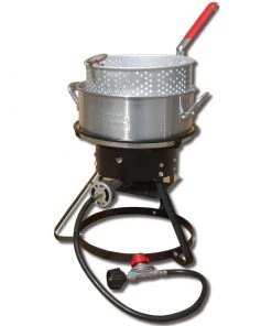 Fish Fryers King Kooker Outdoor Cooker Package With Aluminum Fry Pan