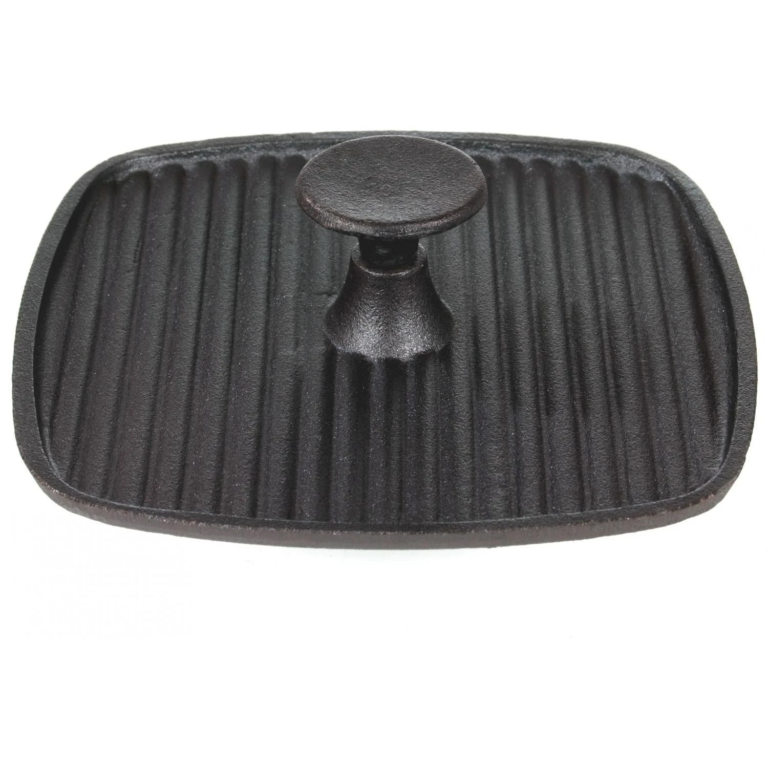 Cajun Classic 8 Inch Square Steak Press Cast Iron Cookware 1 Cajun Classic 8 Inch Square Steak Press Cast Iron Cookware