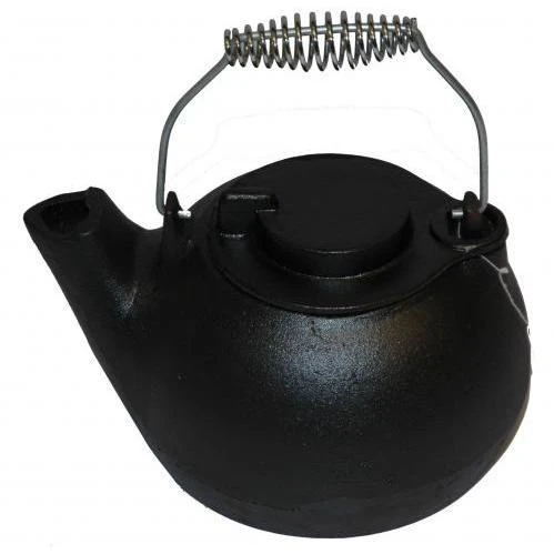 Cast Iron Cookware Cajun Classic Seasoned Large Cast Iron Teapot 1 Cast Iron Cookware Cajun Classic Seasoned Large Cast Iron Teapot