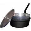 Cast Iron Cookware King Kooker Cast Iron Fish Fry Pot 6 Quart