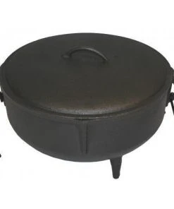 Cajun Classic Seasoned Jambalaya Pot 5 Gallon With Cast Iron Lid Cast Iron Cookware