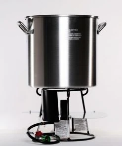 King Kooker Outdoor Double Jet Cooker Kit With 60 Quart Aluminum Pot
