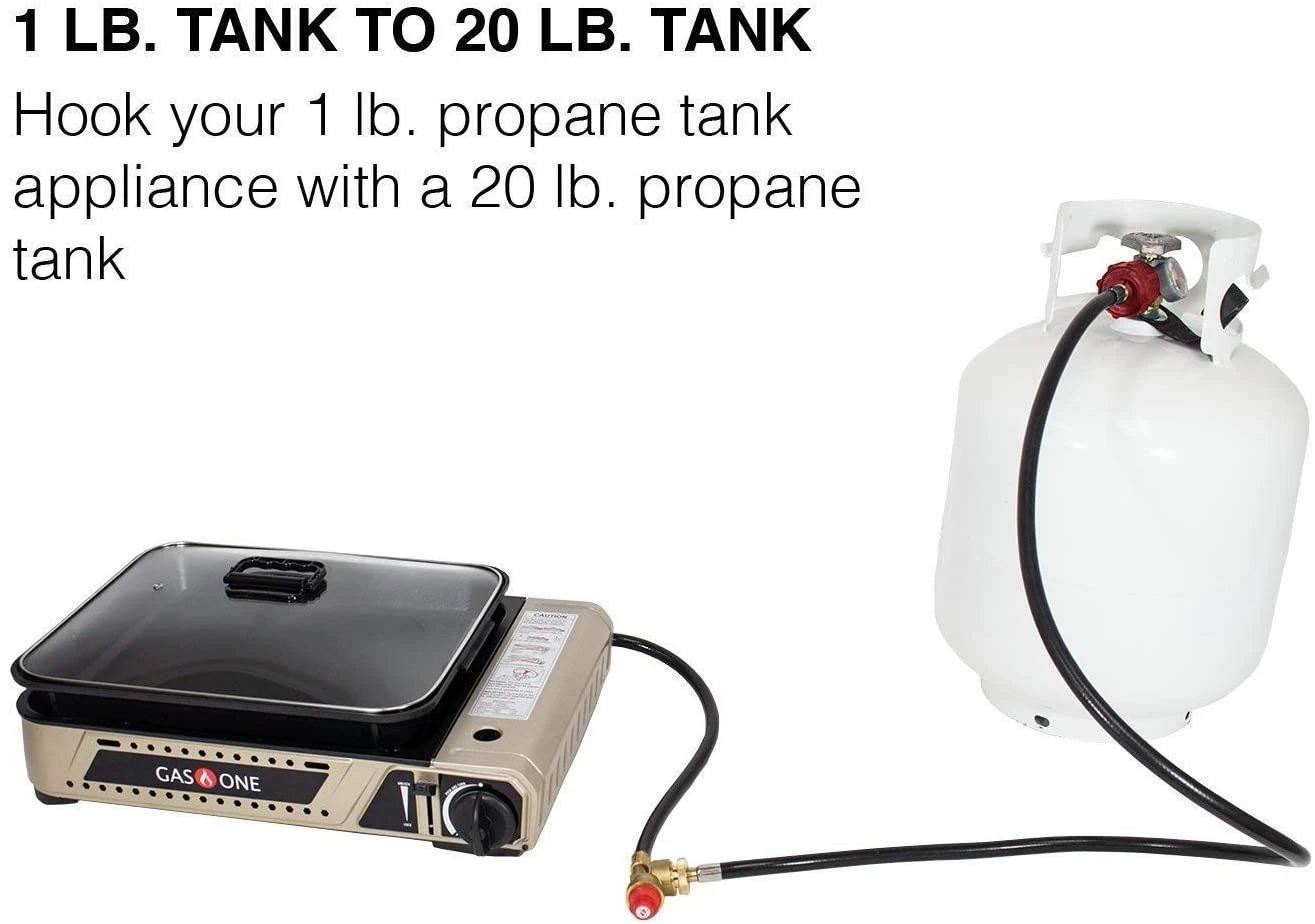 Cajun Outdoor Cooking Large Propane Tank Adapter Hose 2 Cajun Outdoor Cooking Large Propane Tank Adapter Hose