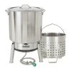 Bayou Classic Seafood Steamer Kit Propane Burners