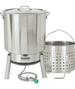 Bayou Classic Seafood Steamer Kit Propane Burners