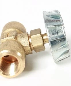 Cajun Classic Propane Parts FNPT / FNPT Needle Valve Brass Fitting