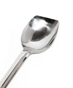 McWare Stainless Steel Cooking Spoons Stainless Steel Roux Spoon 15 Inch