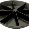 Bayou Classic Cast Iron 10 Inch Wedge Cornbread Skillet