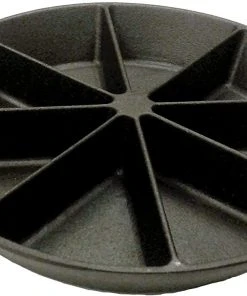 Bayou Classic Cast Iron 10 Inch Wedge Cornbread Skillet