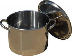 King Kooker 12 Qt Stainless Steel Pot Stock Pots 1 King Kooker 12 Qt Stainless Steel Pot Stock Pots