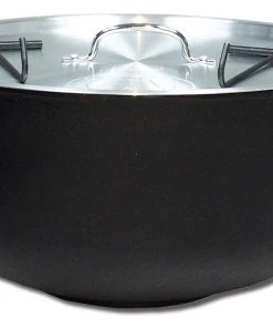 King Kooker 4 Gallon Cast Iron Jambalaya Pot Cast Iron Cookware