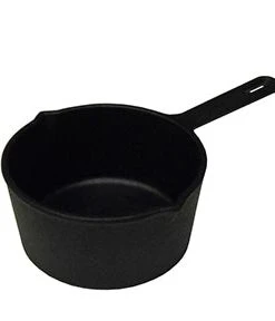 King Kooker Pre-Seasoned Cast Iron Pot With 2 Pour Spouts