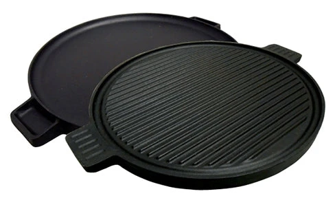 King Kooker Cast Iron Reversible Round Griddle 1 King Kooker Cast Iron Reversible Round Griddle
