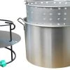 King Kooker Outdoor Double Jet Cooker Kit With 90 Quart Aluminum Pot Stock Pots