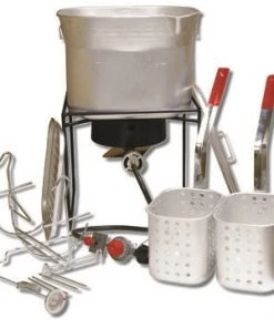 King Kooker Outdoor Double Fryer Deep Fryer Kits