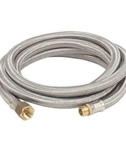 Propane Parts Bayou Classic 10 Foot Stainless Steel Propane Hose