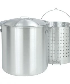 Bayou Classic 100 Quart Aluminum Steamer Stock Pot Stock Pots