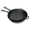 Bayou Classic 2 Piece Cast Iron Skillet Set - 12 & 14"
