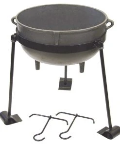 Cast Iron Cookware Bayou Classic 30 Gallon Jambalaya Pot