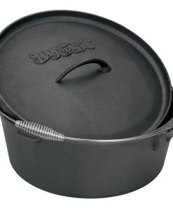 Cast Iron Cookware Bayou Classic 4 Quart Cast Iron Dutch Oven