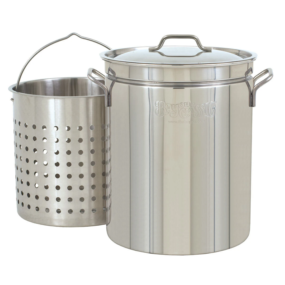 Stock Pots Bayou Classic 62 Quart Stainless Steel Stock Pot Kit 1160 1 Stock Pots Bayou Classic 62 Quart Stainless Steel Stock Pot Kit 1160
