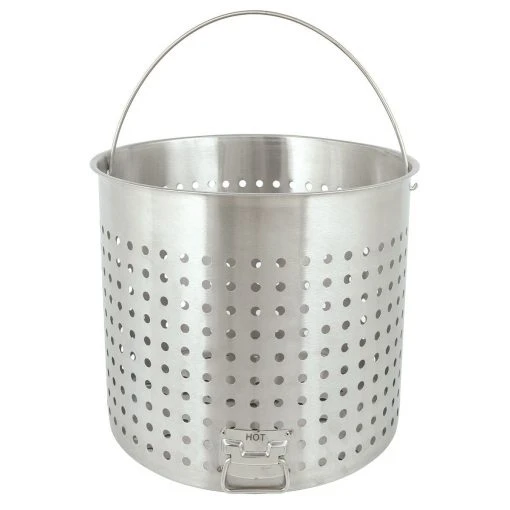 Bayou Classic 82 Stainless Steel Stock Pot Basket Aluminum Stock Pot Baskets