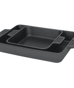 Bayou Classic Cast Iron Baking Pan Set Cast Iron Cookware