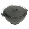 Bayou Classic 3 Gallon Cast Iron Jambalaya Pot Cast Iron Cookware