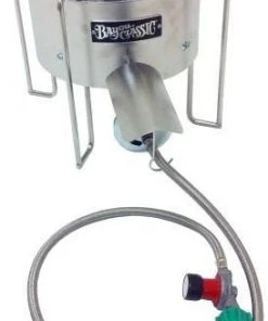 Bayou Classic Stainless Steel Kick A Banjo Burner