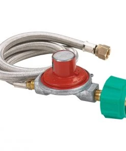 Bayou Classic Stainless Steel 10 PSI Propane Regulator Kit