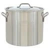 Bayou Classic 20 Quart Stainless Steel Brew Pot Beer Brewing Supplies