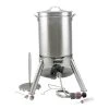 Bayou Classic 44 Qt Stainless Steel Turkey Fryer Kit Turkey Fryer Kits