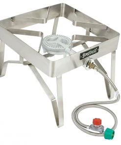 Bayou Classic Stainless Steel Square Propane Burner Propane Burners