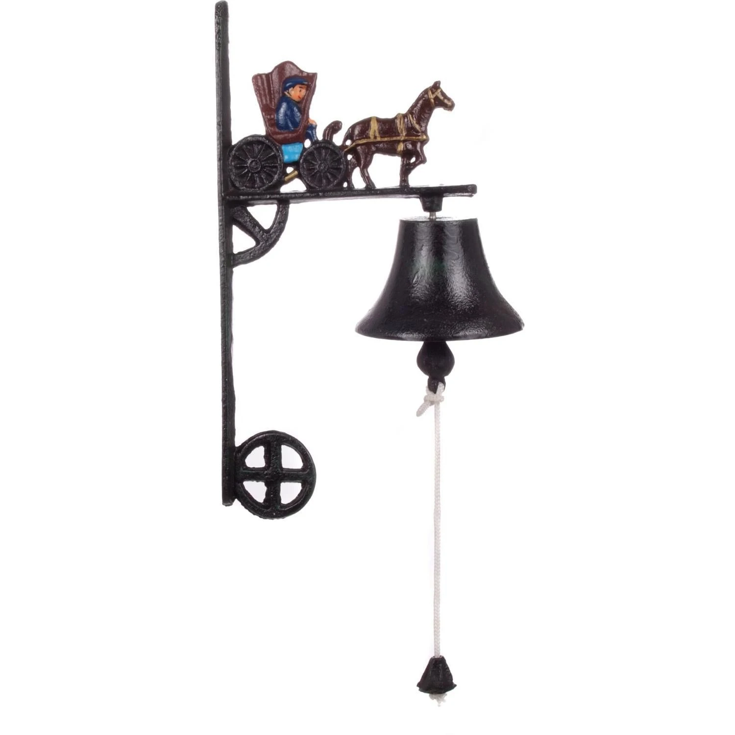 Cajun Classic Cast Iron Cookware Cast Iron Horse And Buggy Outdoor Dinner Bell 1 Cajun Classic Cast Iron Cookware Cast Iron Horse And Buggy Outdoor Dinner Bell