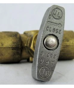 Cajun Classic Propane Parts FNPT / FNPT Needle Valve Brass Fitting