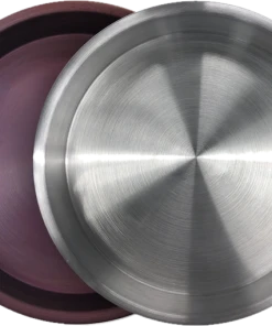 Bayou Classic Maroon & Silver Crawfish Serving Tray Set Of 4